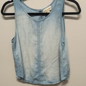 Cloth & Stone Sky Blue Tank Top